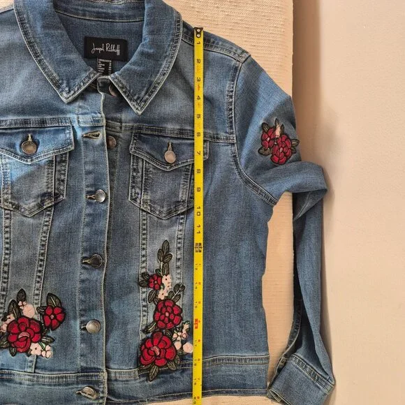 Embroidered Jean Jacket - Picture 8 of 8